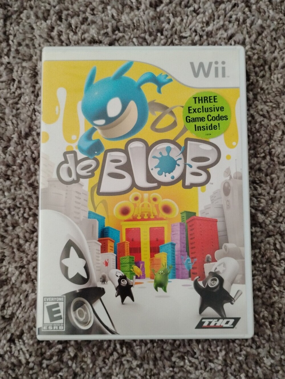 de Blob (Nintendo Wii) – Complete in Box (CIB)